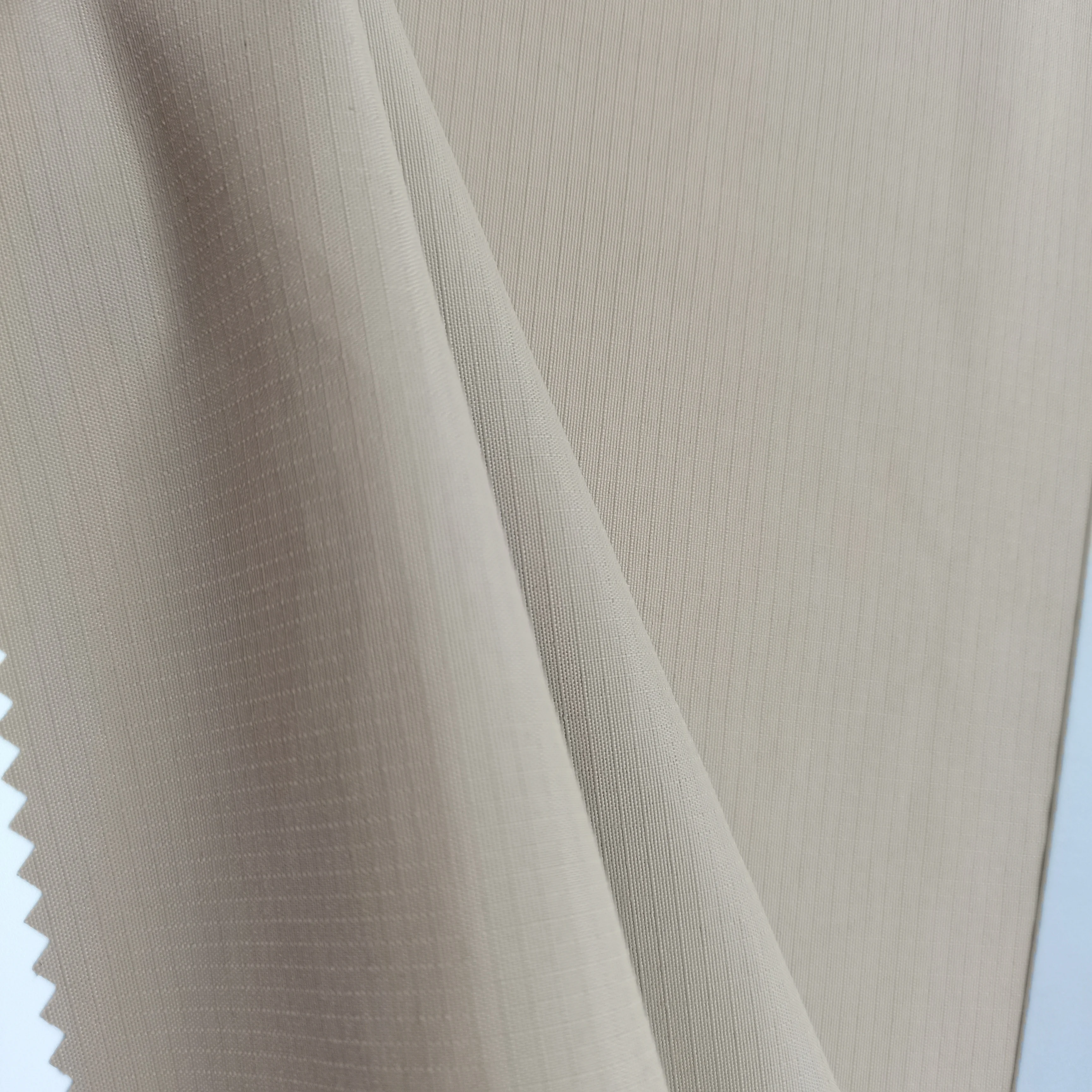 PD + DWR + PU Coated + WS 70D*160D ribstop Taslan Full dull 100%  Nylon Taslan