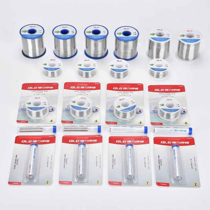 Customizable Tin 500g Leaded Sn63Pb37 63 37 0.8mm Solder Wire 1mm 500g Tinwire 60/40 Equivalent Quality to Asahi Solder Wire