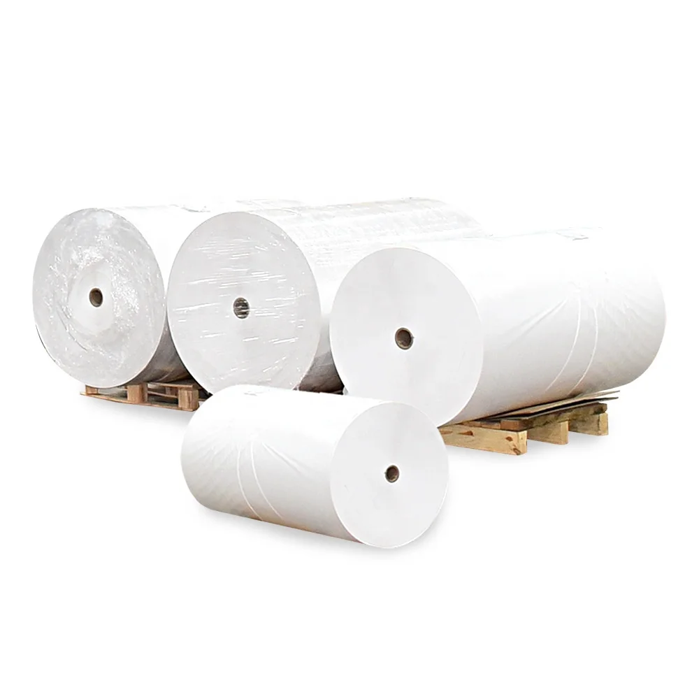 Заводская этикетка от производителя термобумага Jumbo Roll 48 Gsm