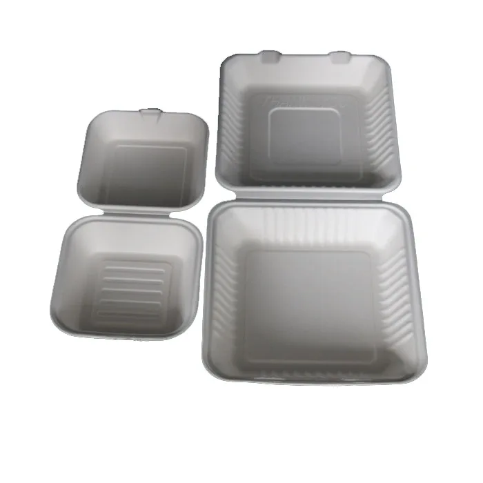 biodegradable compostable sugar cane bagasse food packaging