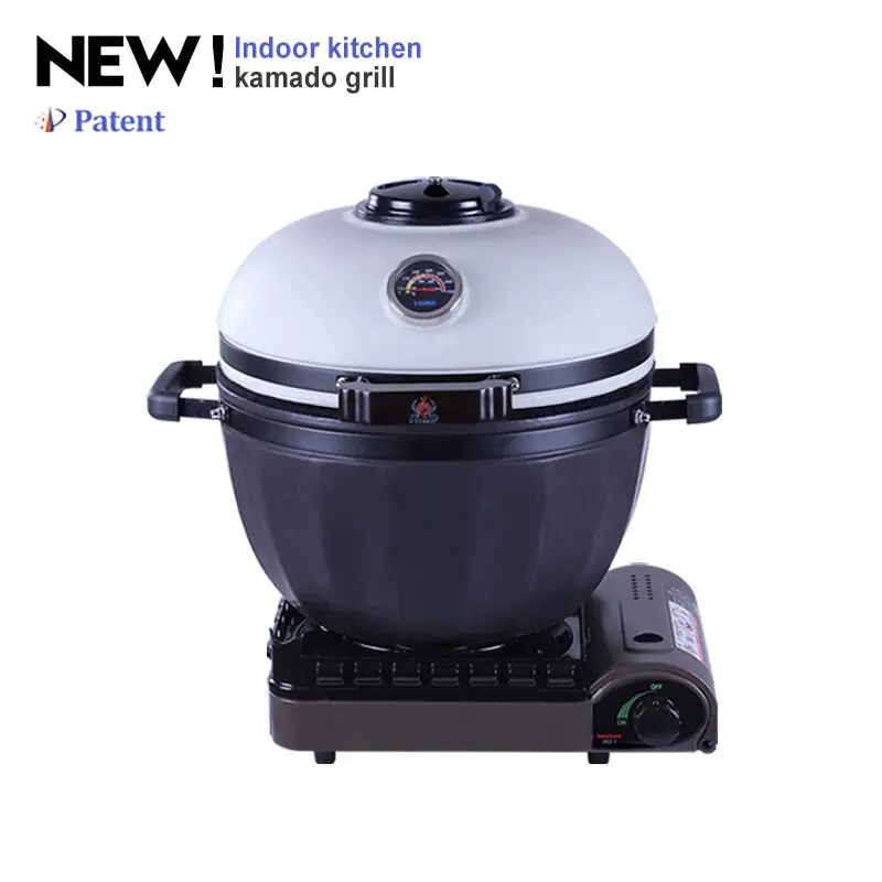 Roaster Ceramic Oven Top Vent Accessories BBQ Pizza for Kamado Louisiana Iron Grill Daisy Wheel Ceramic BBQ Grill