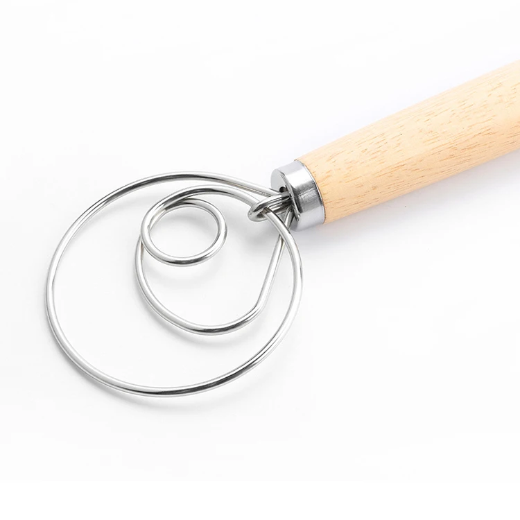 13 inch Professional Grade stainless steel 304 danish Dough Whisk