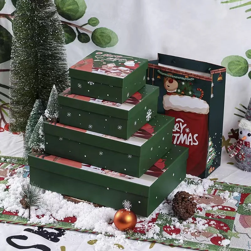 Wholesale Christmas Gift Boxes Merry Christmas Presents Gifts Packaging Boxes