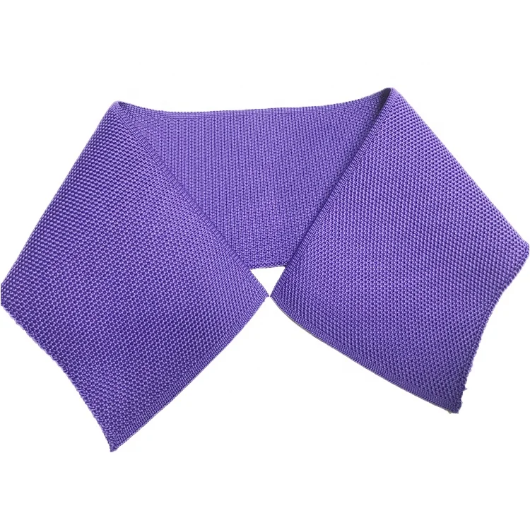 
Pineapple flower knit rib collar pique POLO shirt collar 