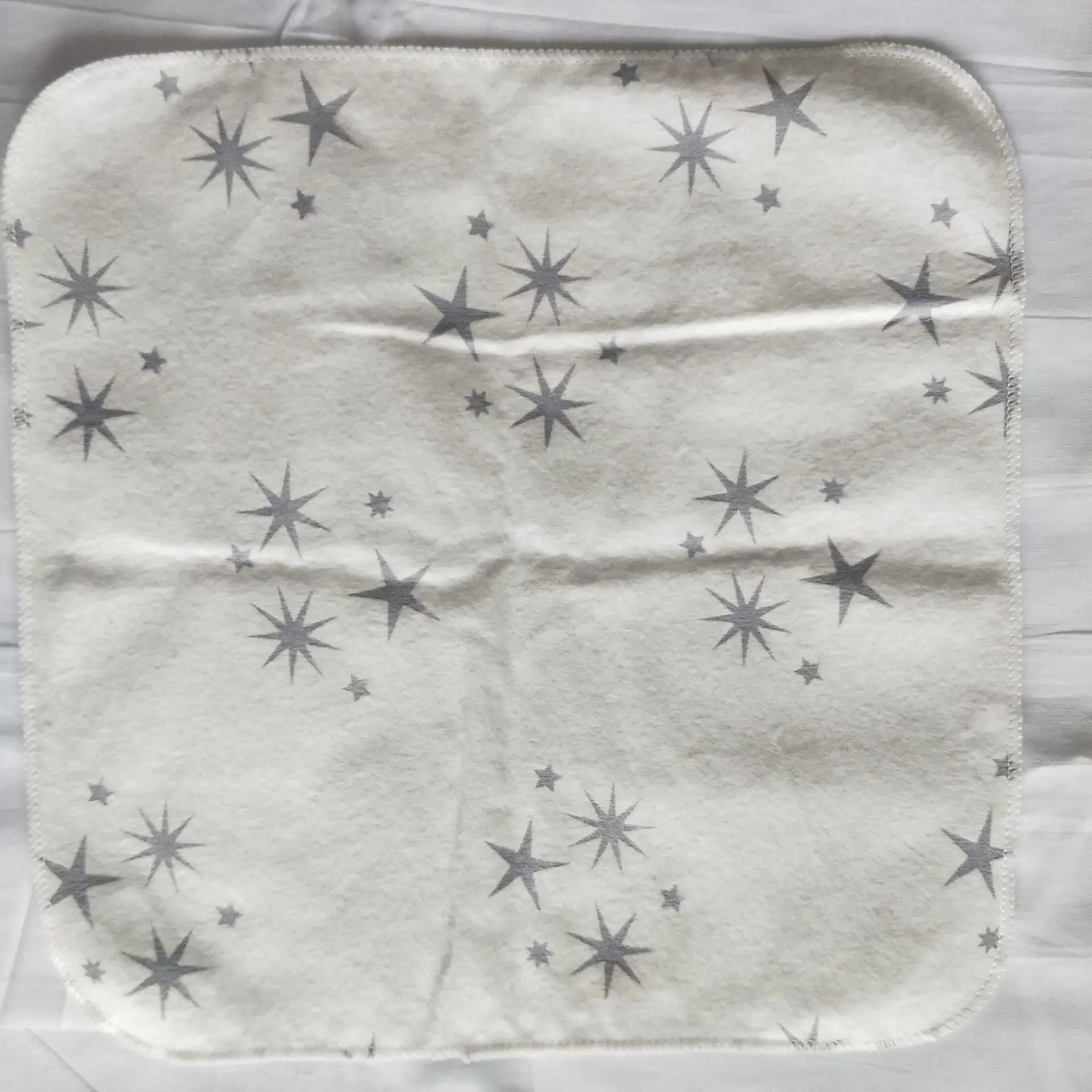 Eco friendly paperless baby organic unbleached cleaning cloth washable napkins kitchen unpaper towel