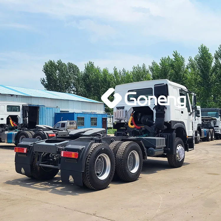 good condition head semi trailer truck 6x6 used howo 6x4 lhd rhd tractor head trucks sinotruk faw