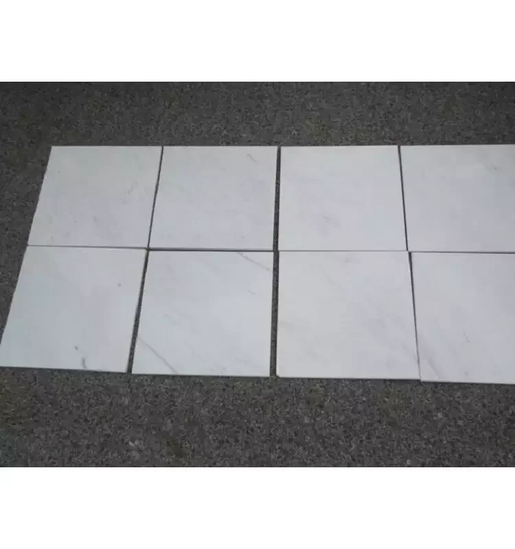 Cheap Price White Marble Polished Raw Greek Beautiful White Marble Tiles