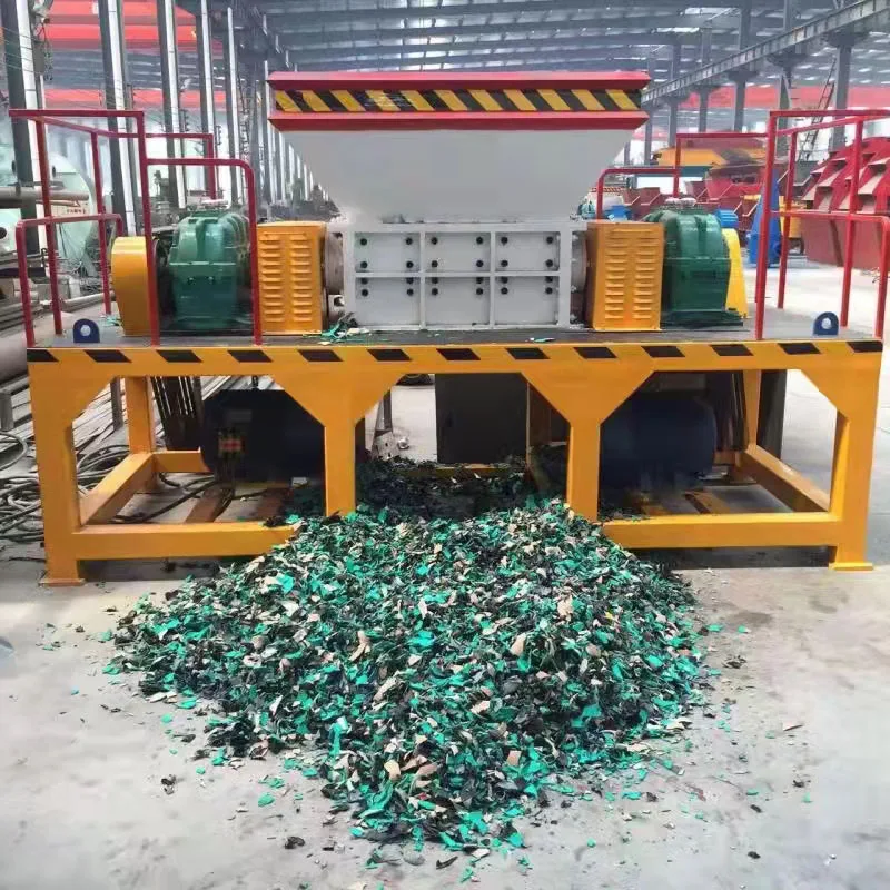 Factory Prices Machine Metal Mobile Micro Double Shaft Shredder