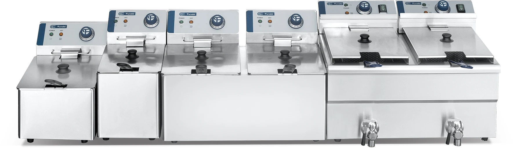 Продажа на складе 8 л электрическая 2 бака двойные картофельные чипсы куриная фритюрница для магазина быстрого питания