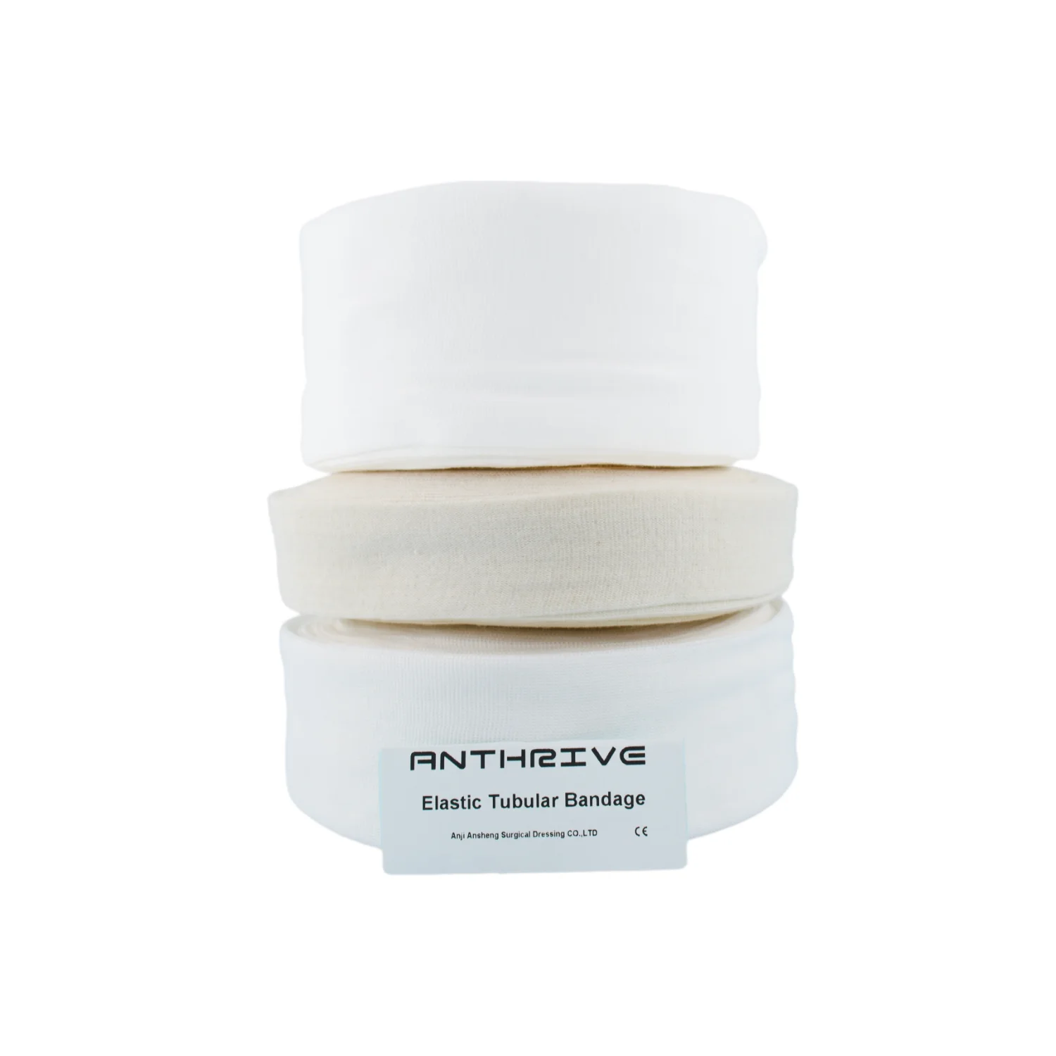 Anthrive Medical Consumables Latex free Stockinette 100% Cotton Bandage Medical Elastic Tubular Bandage For Leg And Knee