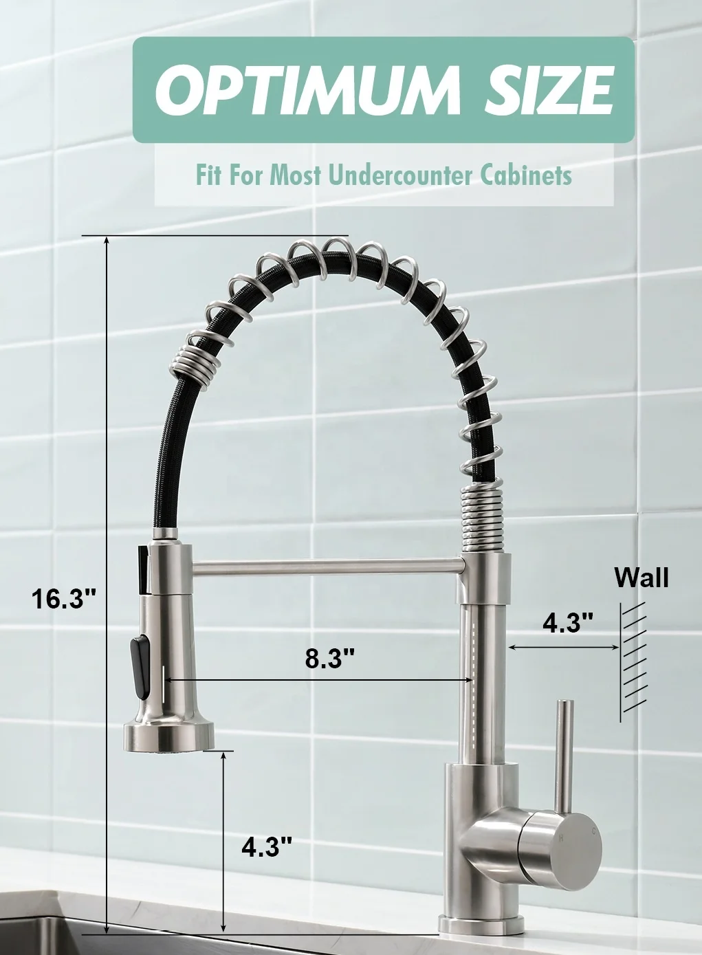 Hot sale pull down kitchen faucet stainless steel 304  hot and cold pull out kitchen faucet black kitchen sink faucet basin tap