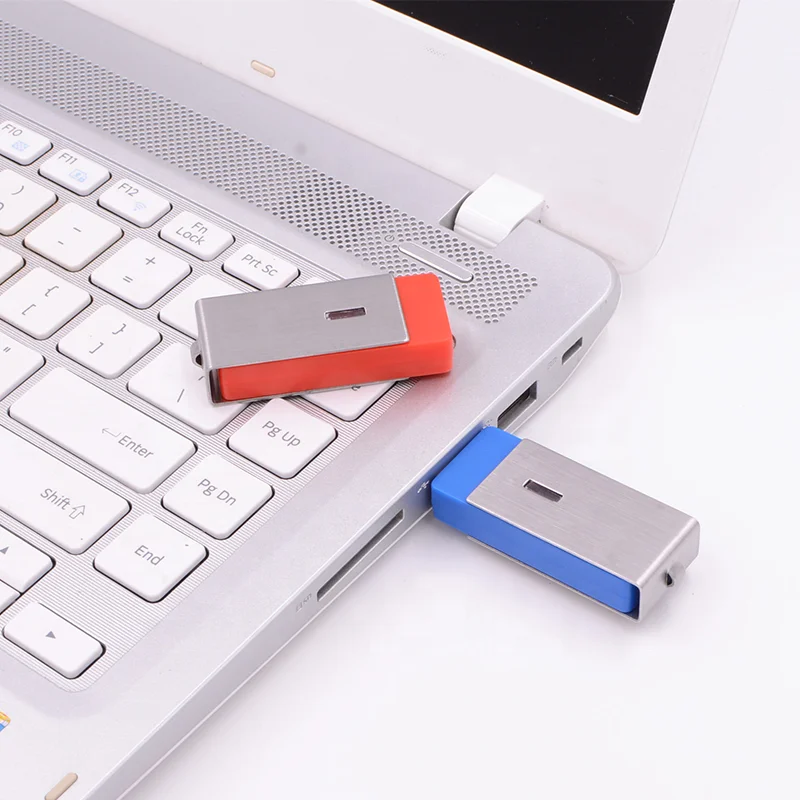 UP87 360 градусов вращающийся USB флэш-накопитель со стальной