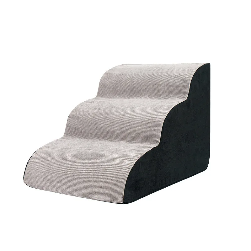 Non-Slip Sturdy Pet Steps Indoor Dog Ramp and Stairs for Beds Or Couches