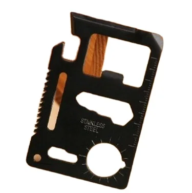 11 in 1 Steel Pocket Gift Multi Tool Card