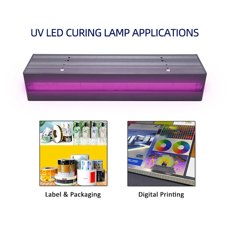 365nm 385nm 395nm 1400W High power  UV LED Curing System Water Cooling  UV LED Lamp