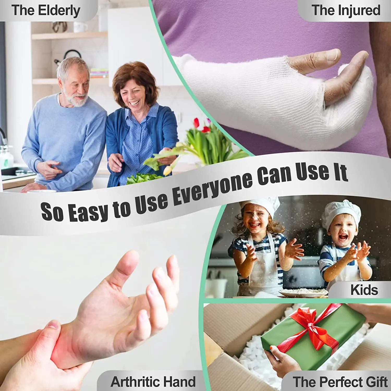 Electrical commercial automatic home kitchen cork remover plastic multifunction one touch smooth edge industrial can opener