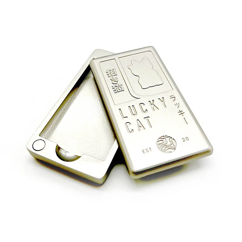 Magnetic Refill Makeup Container Metal