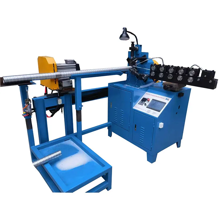 2024 new construction material corrugated round steel metal pipe machine on sale