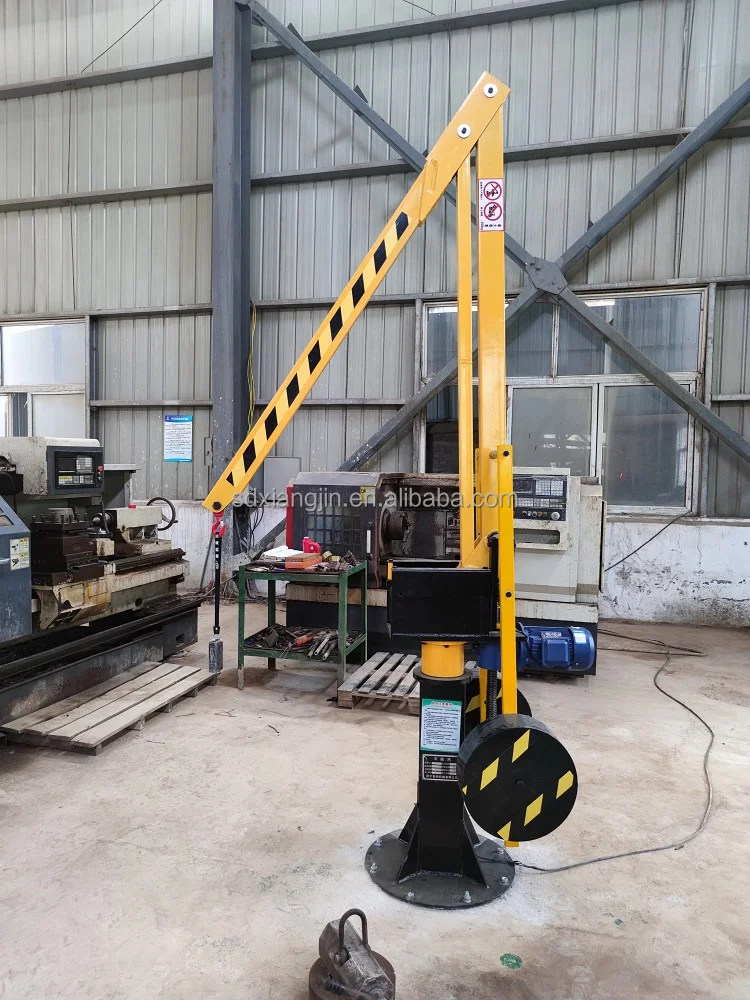 500kg Rotating Jib Crane Small 150kg Mobile Balance Jib Crane 300kg Lifting Weight Lift machine balance crane for Sale