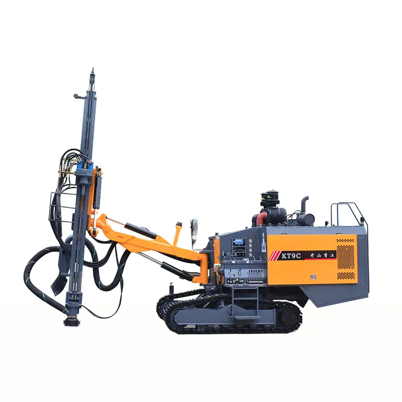 mining price underground mine drilling rig tunnel rock drill KT9C With Automatic Pipes Change The KT9C integrated down the hole