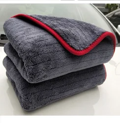 2022 hot-selling microfiber car towel car wash towel rag thickened absorbent double-sided cleaning towel soft