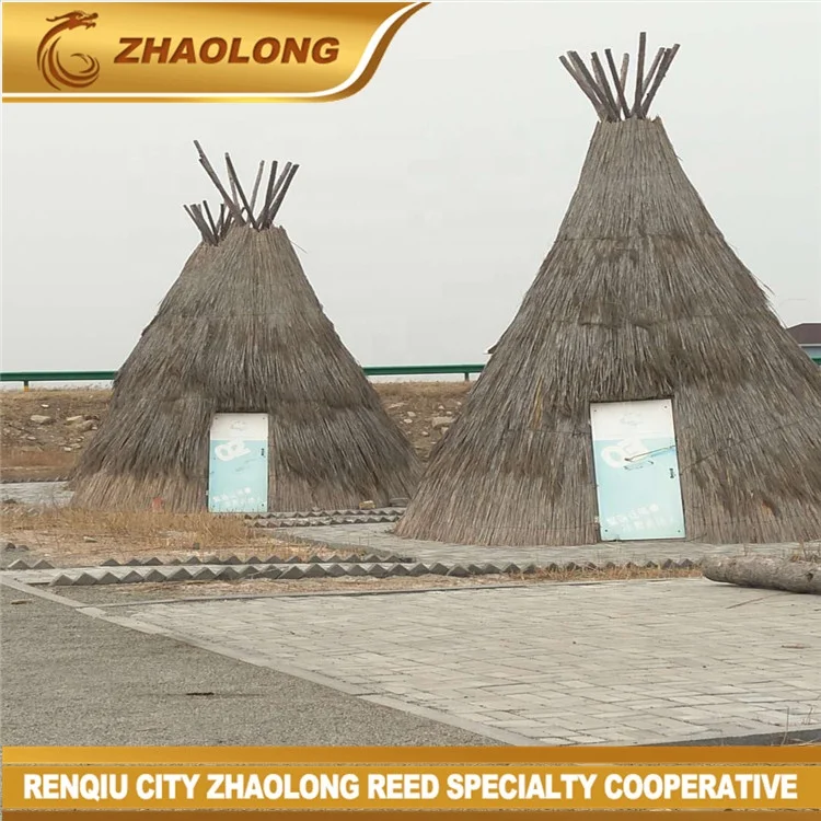 high quality beach reed umbrella waterproof umbrella