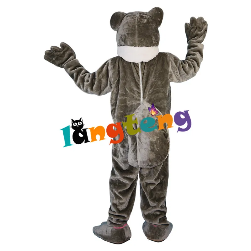 896 Cartoon Halloween Cosplay Party Christmas  Carnival Apparel Grey Squirrel Mascot Costumes
