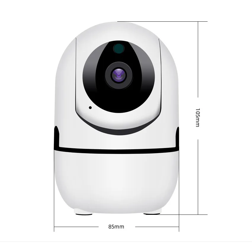 IP Camera 5G WiFi Baby Monitor 1080P Mini Indoor CCTV Security Camera AI Tracking Audio Video Surveillance Camera