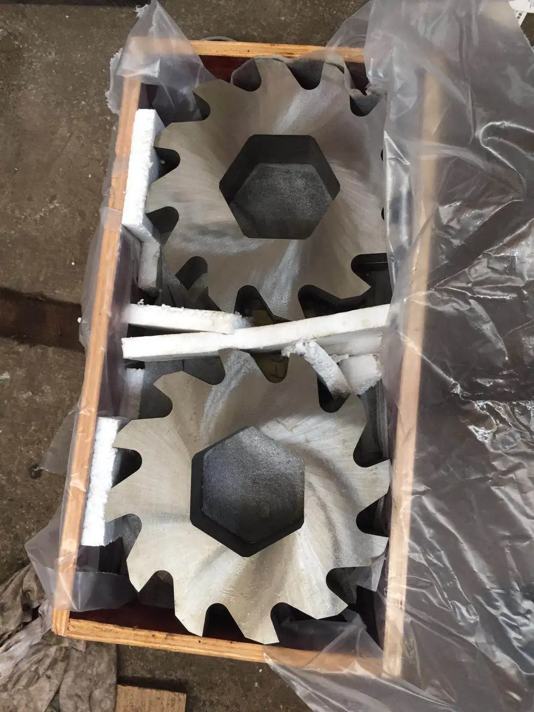 
factory Oem H13 Out diameter 350MM metal shredder blade <a href=