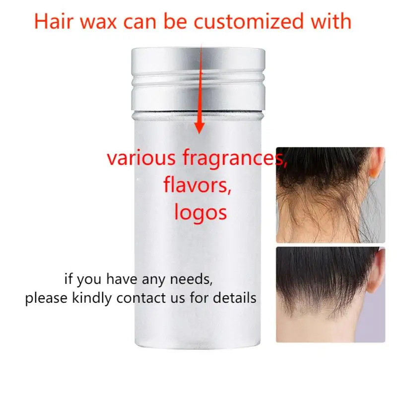 OEM/ODM Natural Private Label Women Men Hair Styling Strong Hold Natural Beeswax Hair Wax Pomade Stick Hair Sticks For Sale
