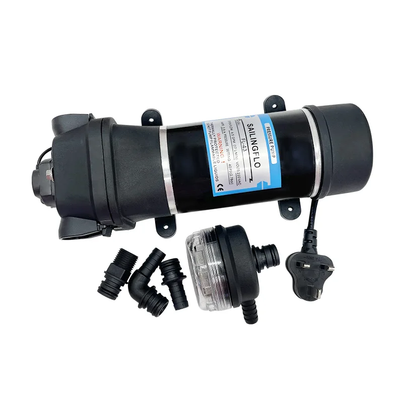 SAILINGFLO FL-43 220VAC 17LPM 40psi высокопроточный мембранный Водяной насос с регулятором скорости