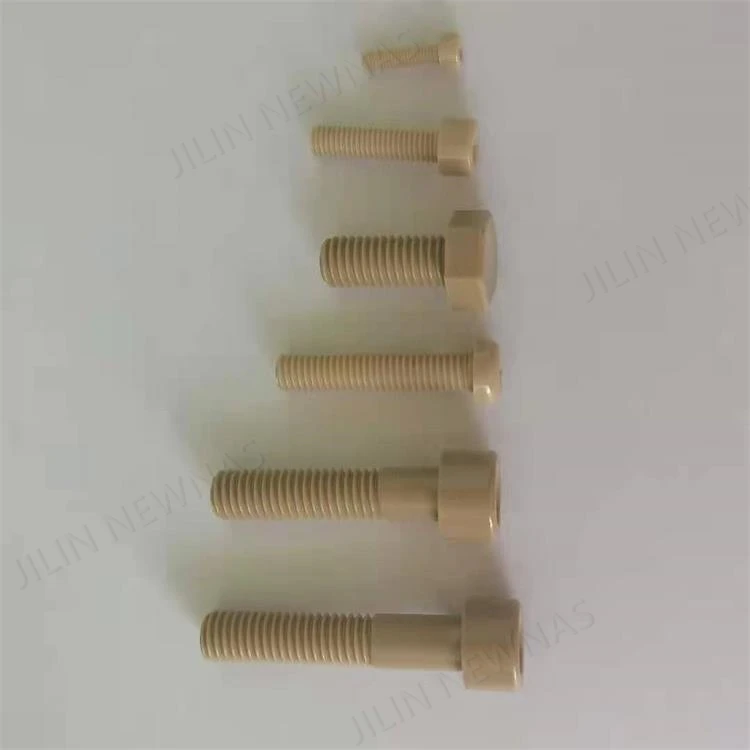 High Quality PEEK parts peek components with Carbon Fiber Glass Fiber filled PEEK material