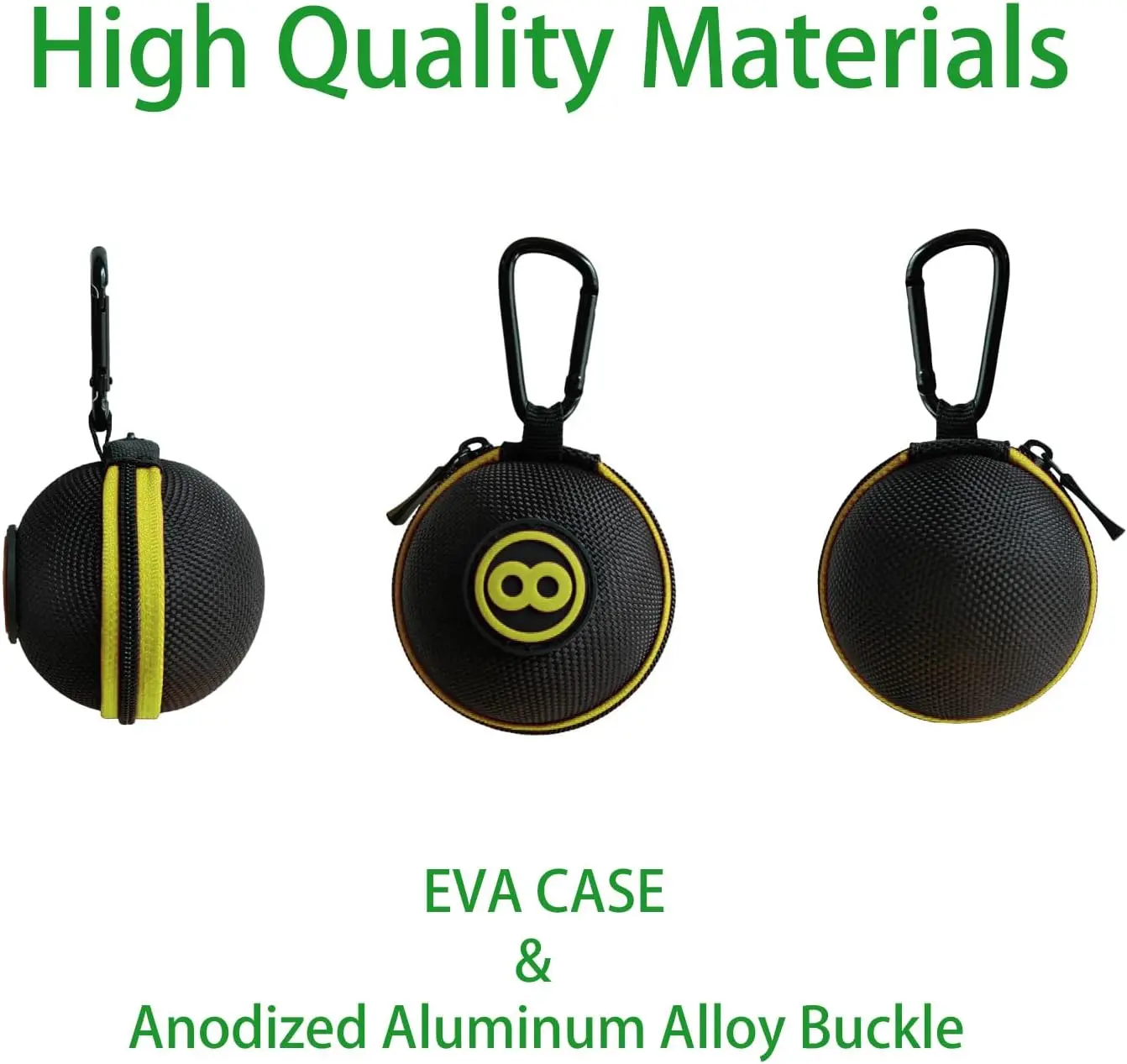 Sport Clip-on Case Cue Ball Bag for Attaching Cue Pool Balls Billiard Training Balls to Your Cue Stick Bag Strap Design