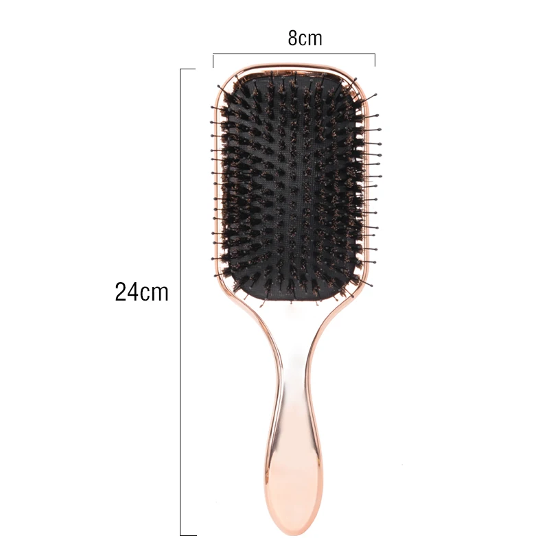 Hot selling golg detangle brushes for hair customize logo detangling brush loop extension