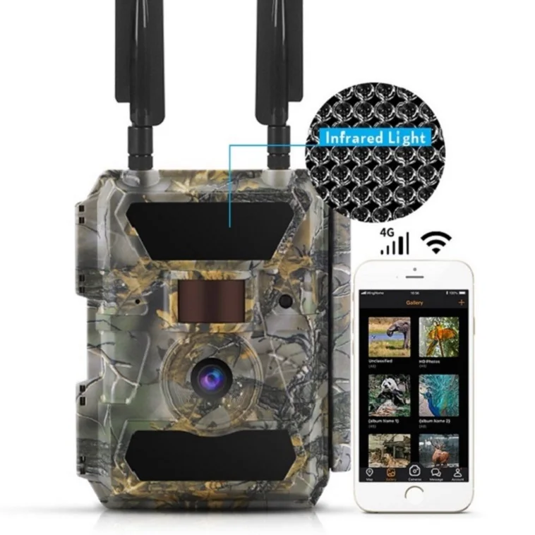 Amazon Hot Sales 4k Full Hd Hunting Camera 4g Gps Gdpr
