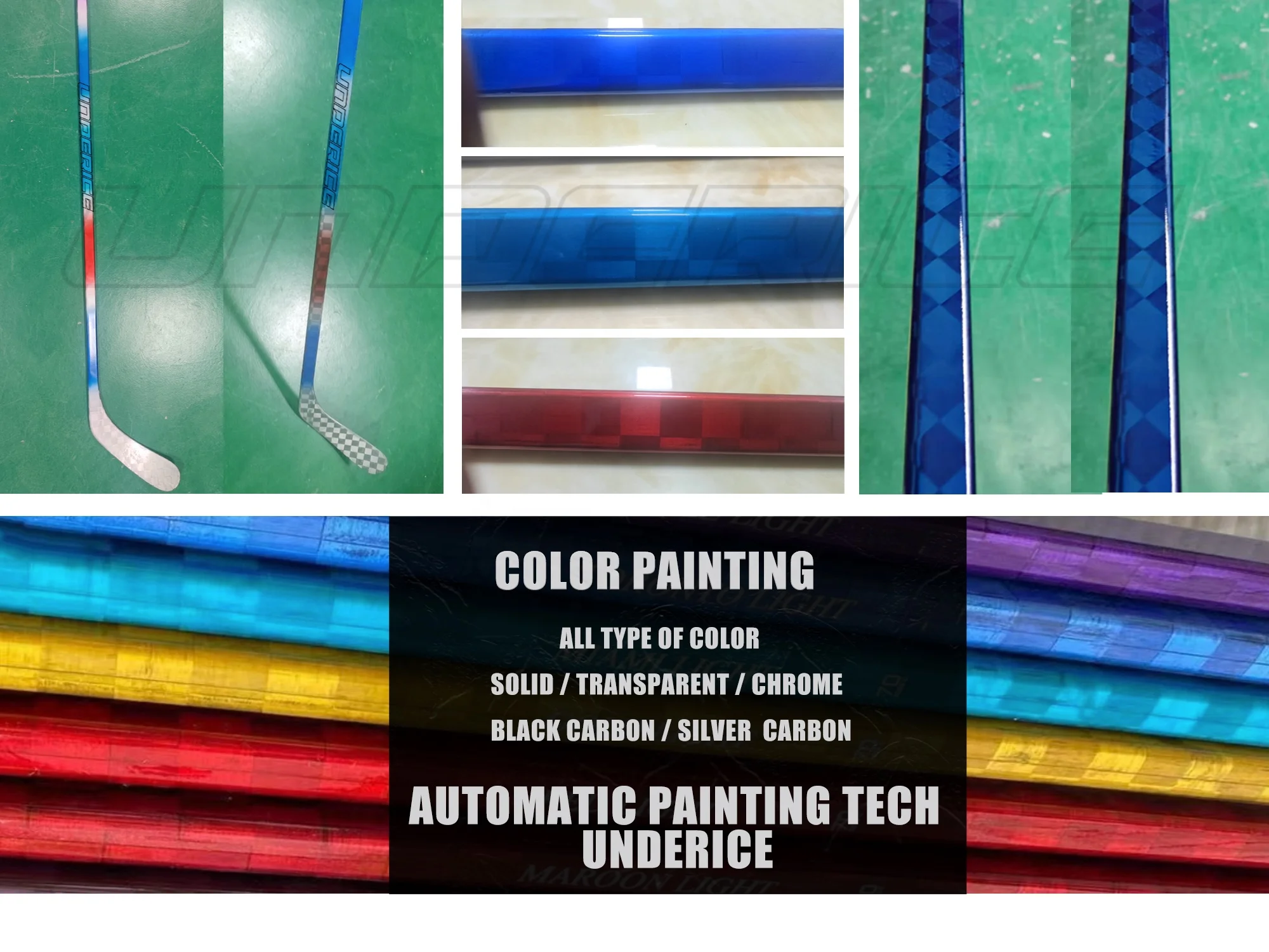 Strong Shoot PMI Core UNDERICE Custom Carbon Ice Hockey Stick Senior INT Junior Field China Ice Hockey Sticks