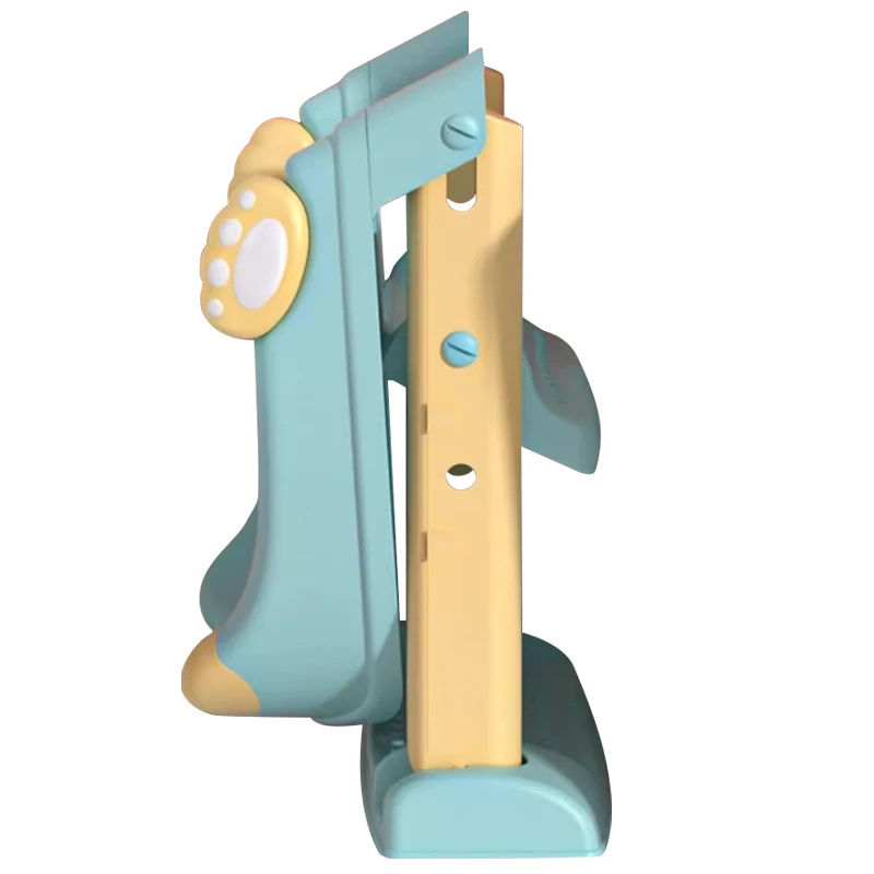 Folding Potty Ladder With Soft PVC Cushion Baby Toilet Trainer Seat Step Stool Collapsible Children Ladder Potty Training