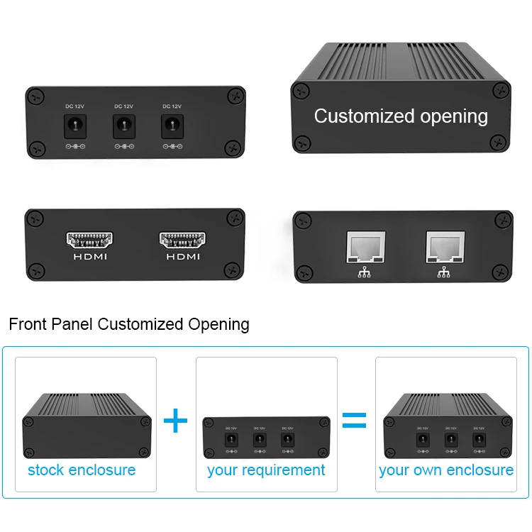 YONGU J03 55W19H80L Outdoor Box Steel Panel Enclosures Junction Box Aluminium Enclosure for Led Controller