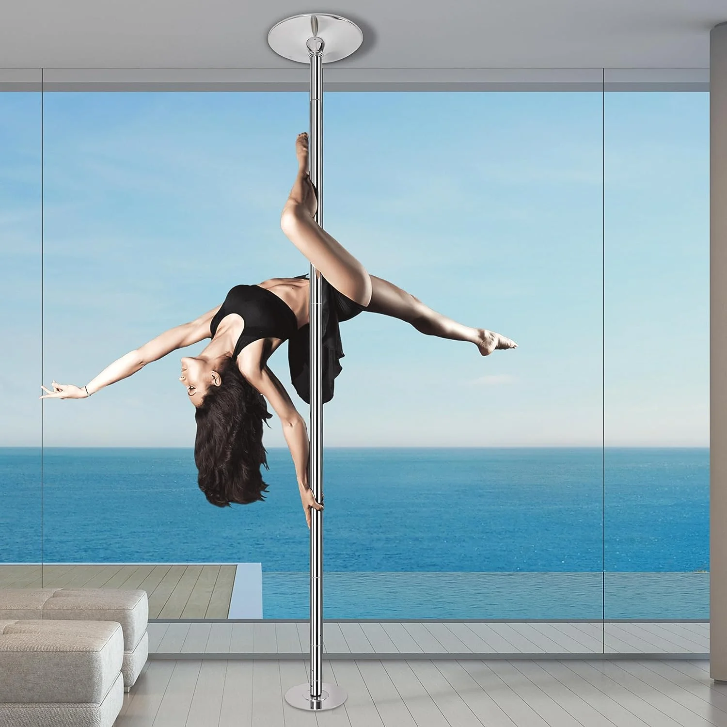 Dance pole for home Fitness Pole for Stripper Dancer Home Dancing Calisthenics Cross-fitness Strength Trainer Full-Body Exercise