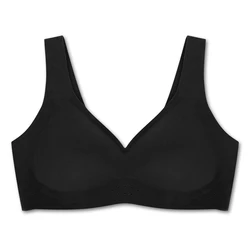 Dropshipping New Style Seamless without steel ring with cushion back wrapped breast underwear panty set