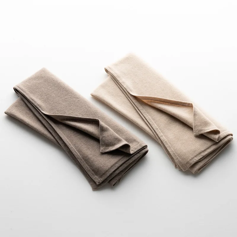 100% wool blanket Blanket Luxury Alpaca Throw Knit Wool Blanket Custom