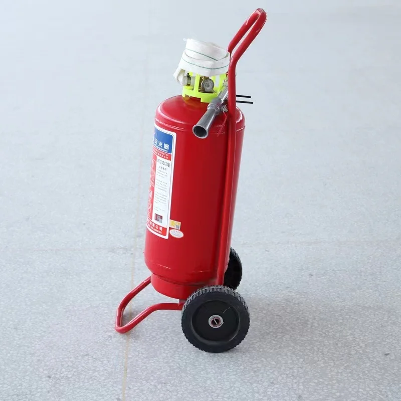 Handcart dry powder fire extinguisher
