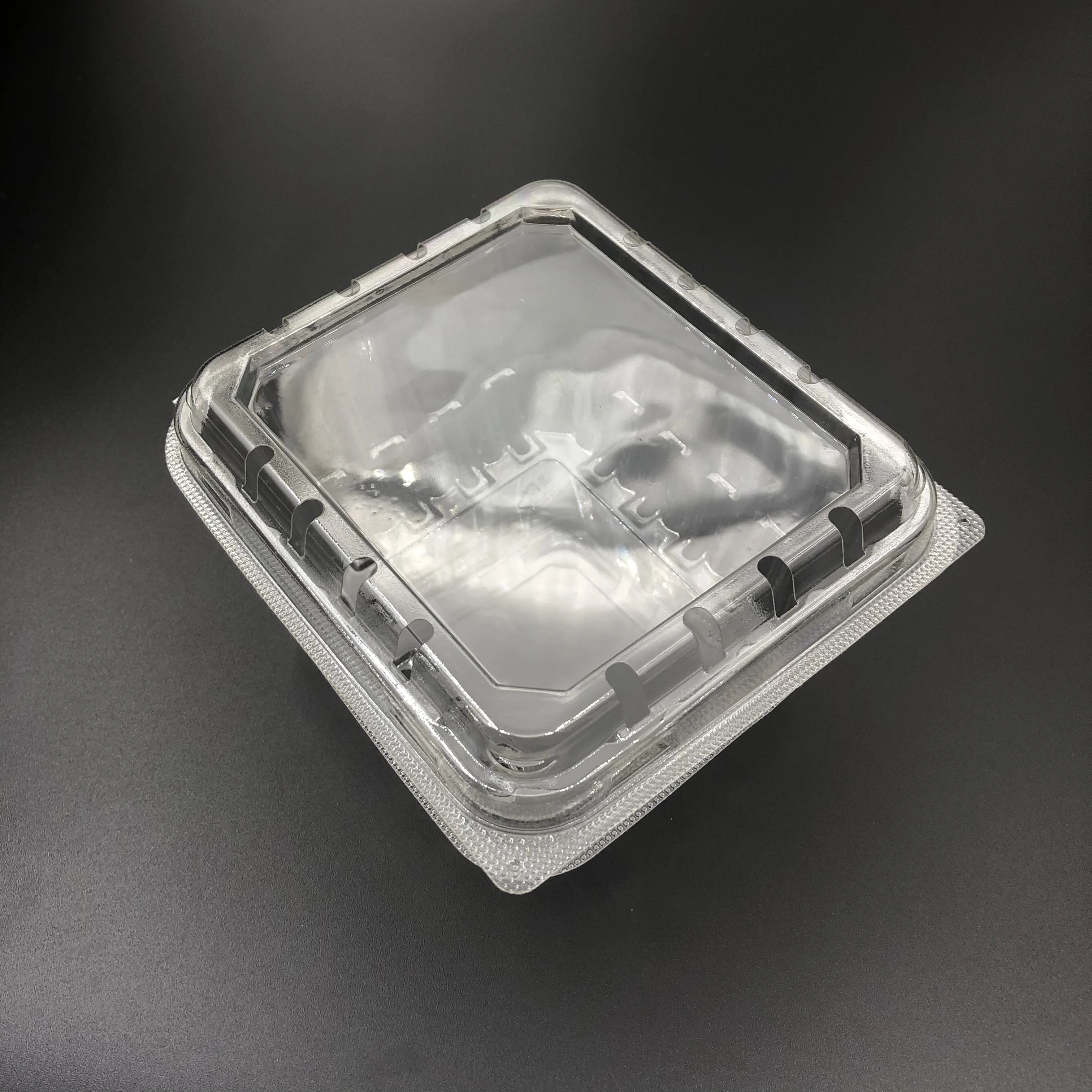 1 PINT cherry tomato packaging tray plastic recyclable Hot Sale Container 1 Pint clamshell clamshell container