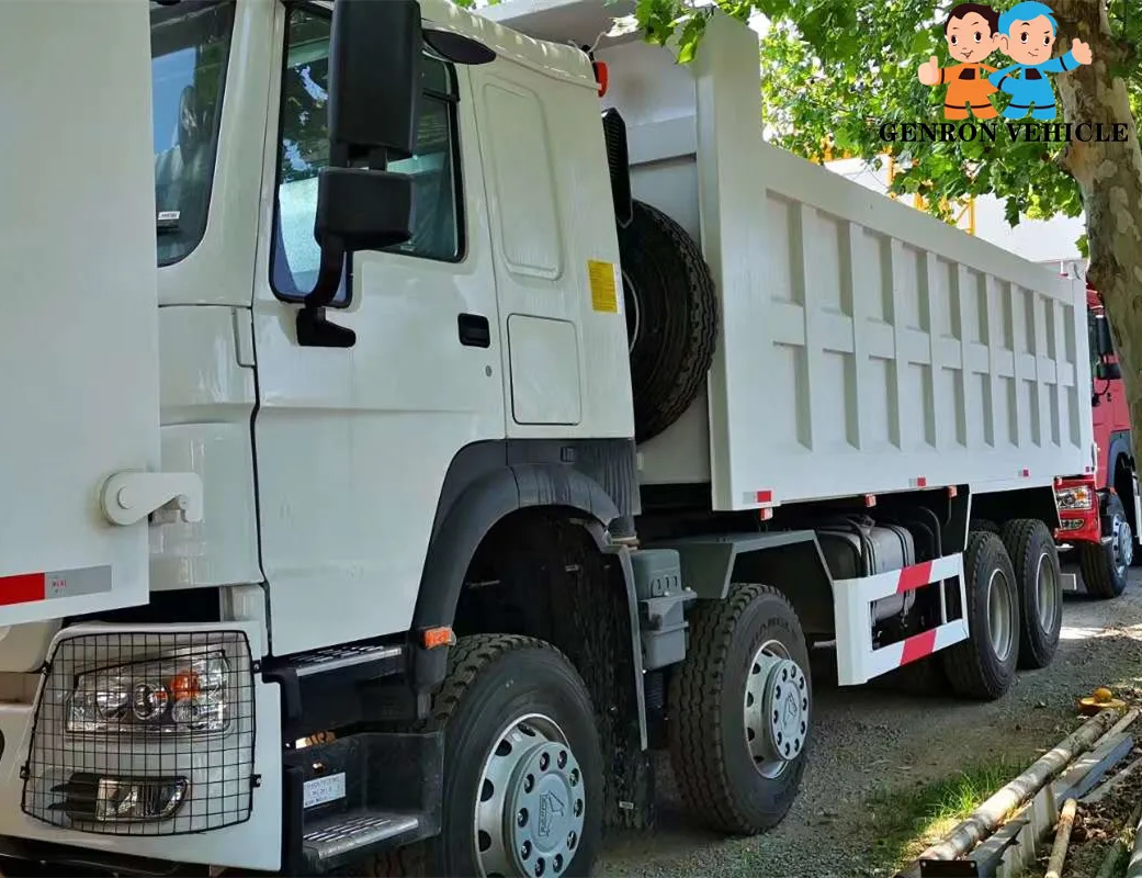 New 2024 Sinotruk Euro 2  Howo 400HP 12 wheels/tires 8x4 dump truck for construction and mineral