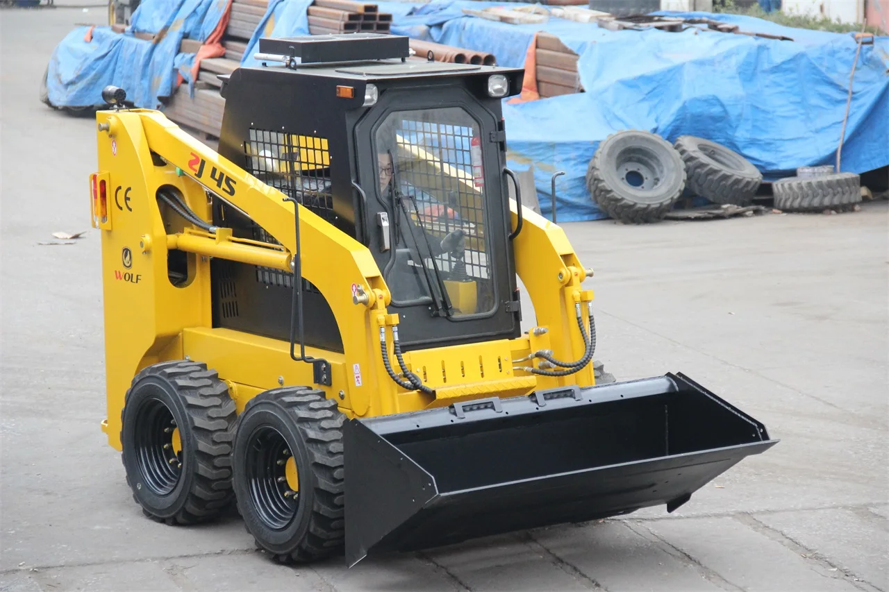 2022 New 45HP Skid Steer Loader CE/Euro5/EPA4 Mini Skid Steer Loader For Sale
