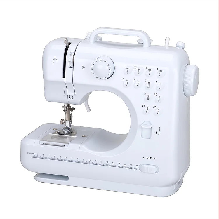 Plastar 2020 Hot Selling Products Adjustable Stitch Length Domestic Manual Mini Electric Sewing Machine