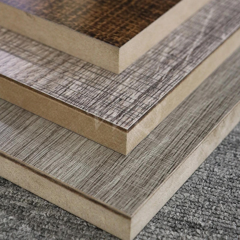 High Glossy UV Laminated Melamine mdf Board For Furniture Decoration