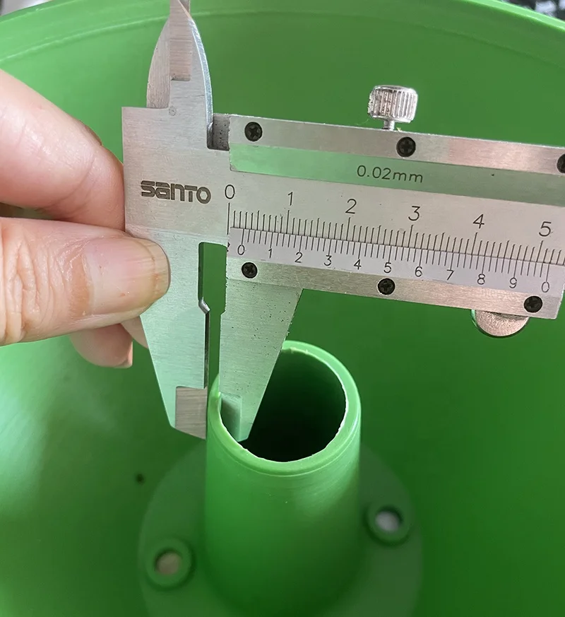 OMANA 2023 Green Color Vertical Flower Pot Stackable Hydroponics Growing Pot