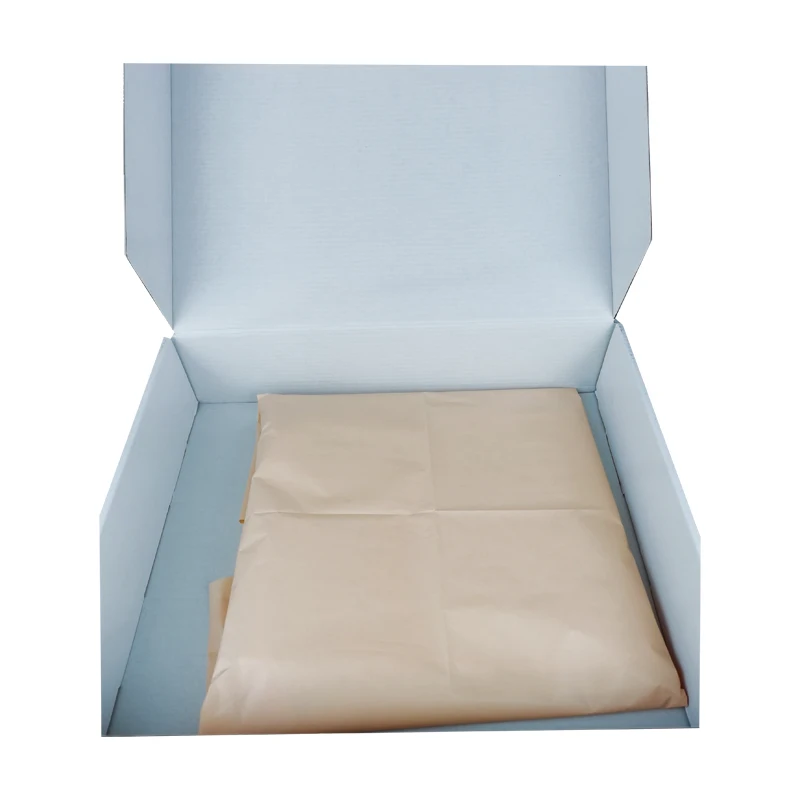 Custom size logo color copy paper clothing tissue wrapping paper roll for t-shirt packing