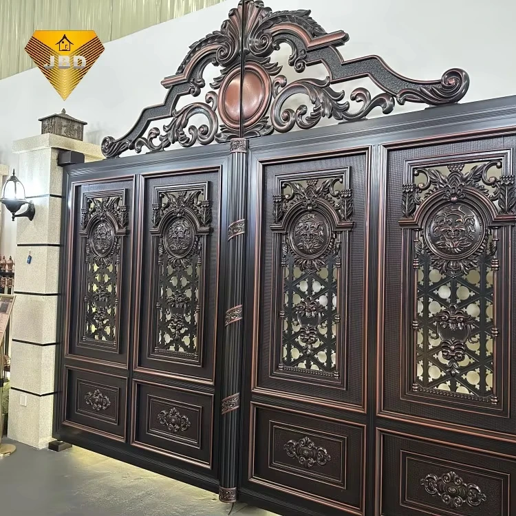 JBD Luxury Aluminum Villa Courtyard Gate with High - end Craftsmanship and Stylish Appearance for Your Prestigious Villa